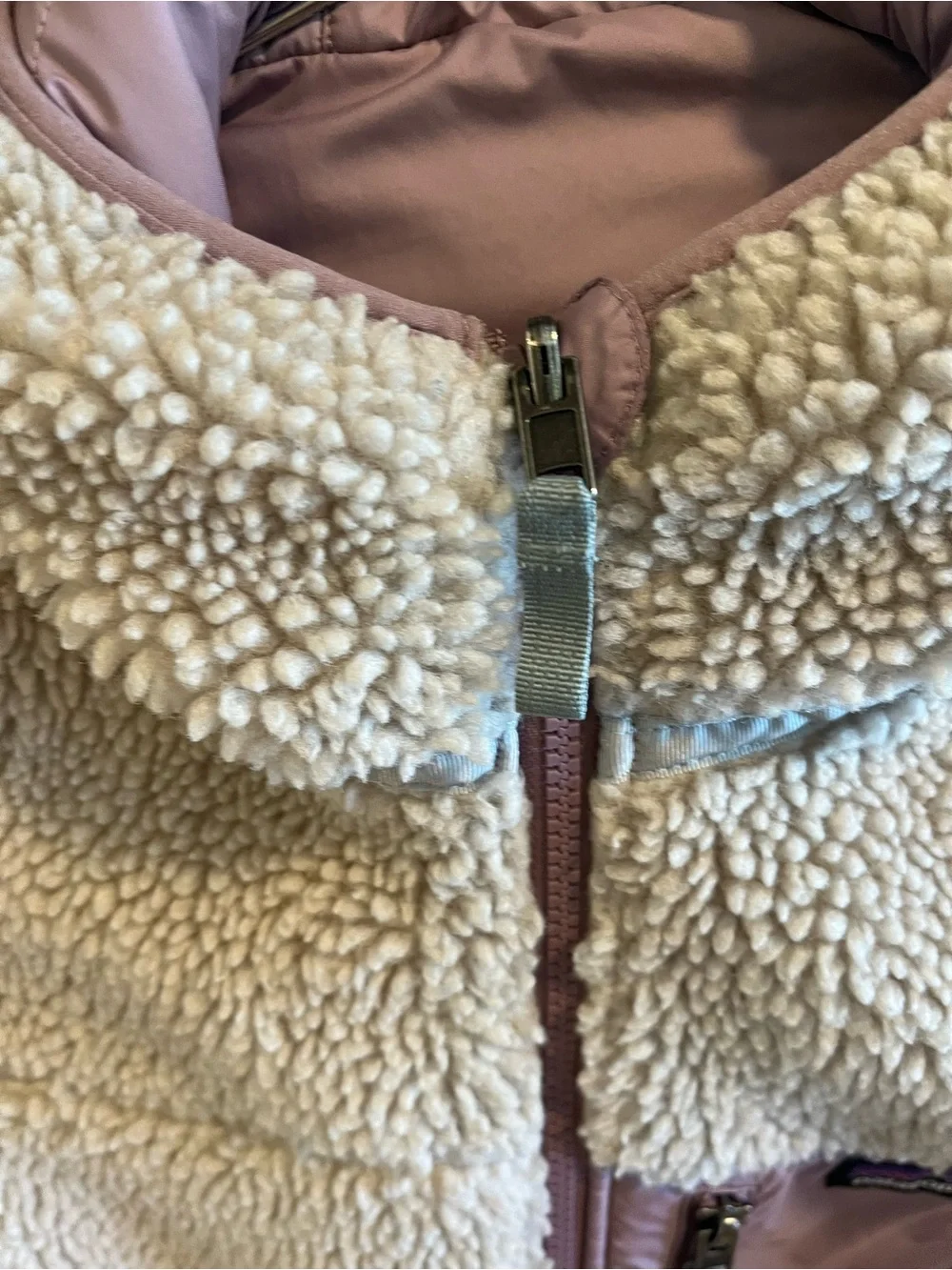 Patagonia reversible girl jacket